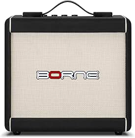 Amplificador Cubo Para Guitarra Borne F60 Preto 15W Bivolt Automático