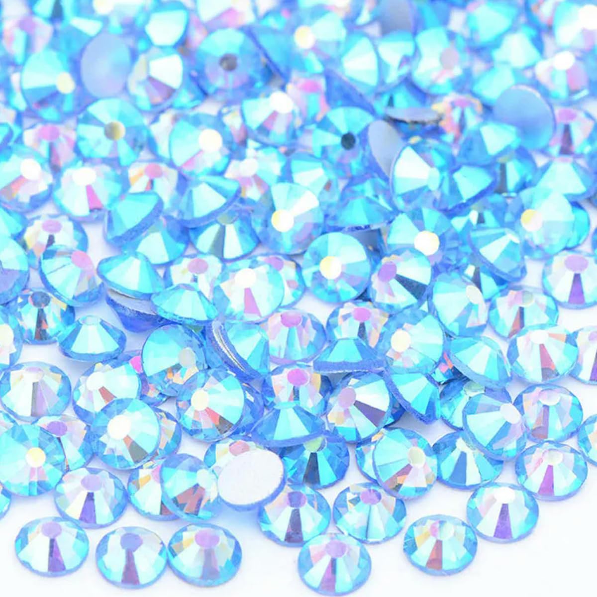 CIVIOOH SS6 SS8 SS10 SS12 SS16 SS20 SS30 Flatback Glass Rhinestones Clear Crystal AB Nail Strass Non-Hotfix Stone DIY Crafts