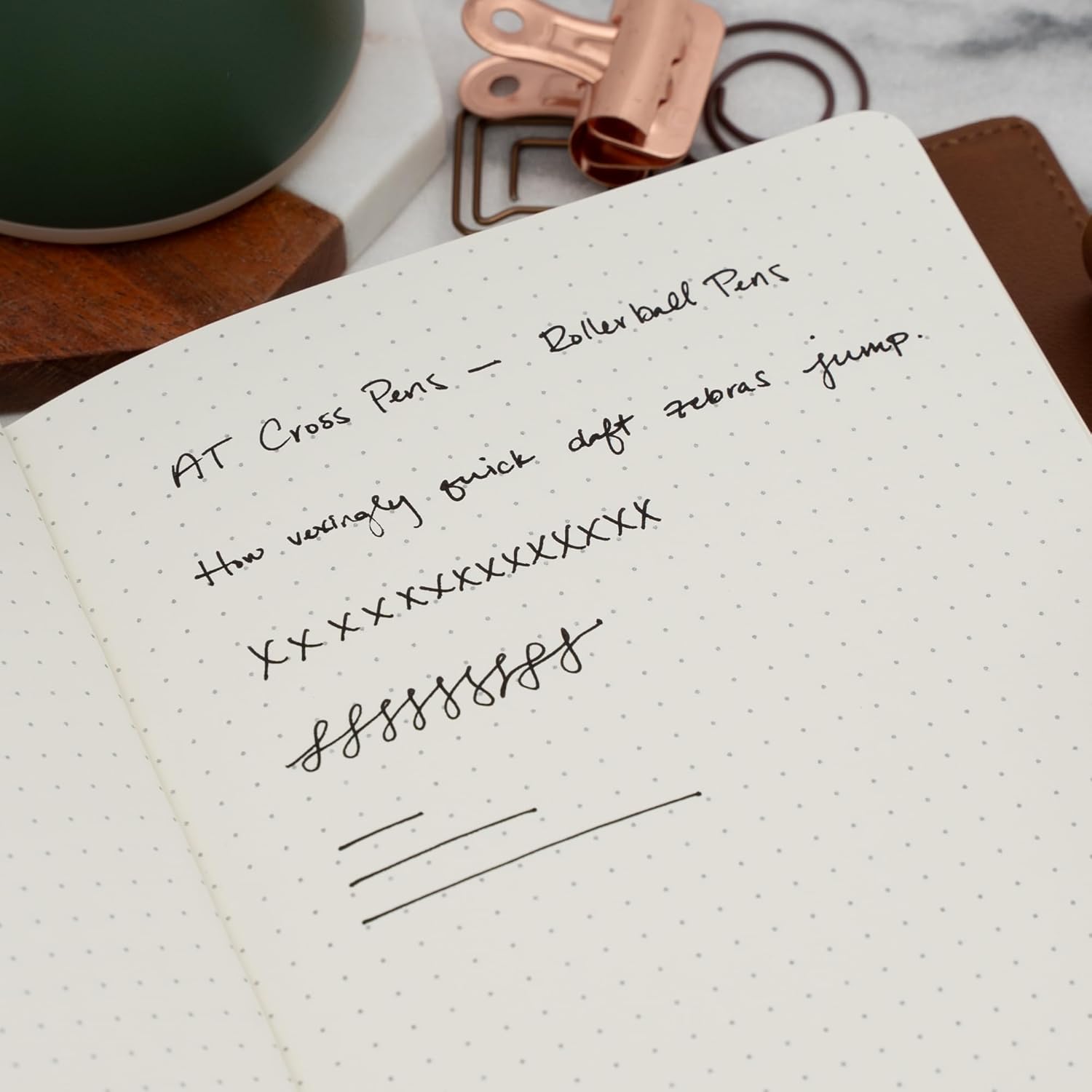 Dayspring Pens Personalized Cross Bailey Rollerball Pen | Custom Engraved Luxury Cross Pens for Men, Women, Professionals & Executives with Gift Box | Smooth Black Ink | Black Lacquer with Chrome Trim