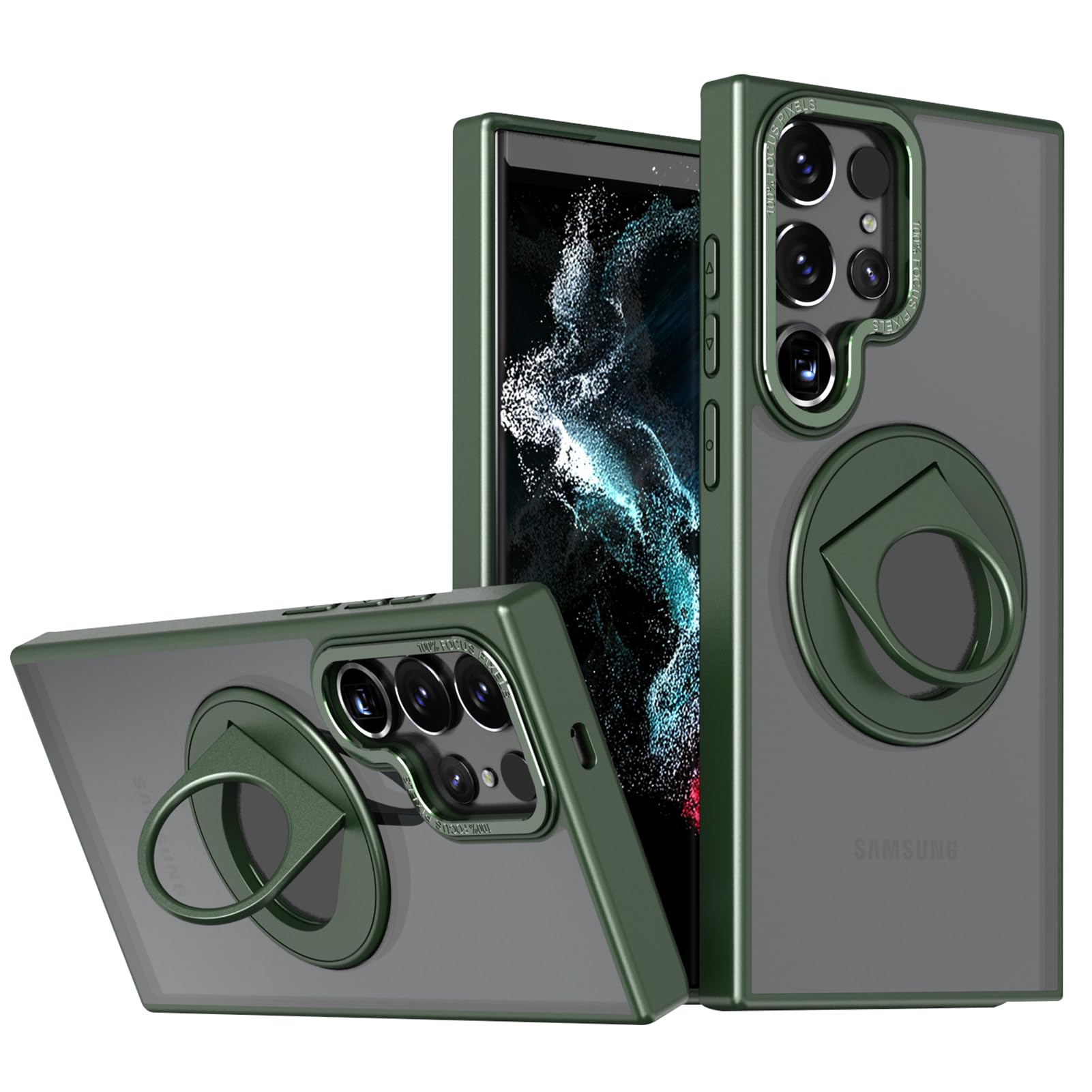Amazon.com: LXURY Magnetic Case for Samsung Galaxy S23 Ultra/S23