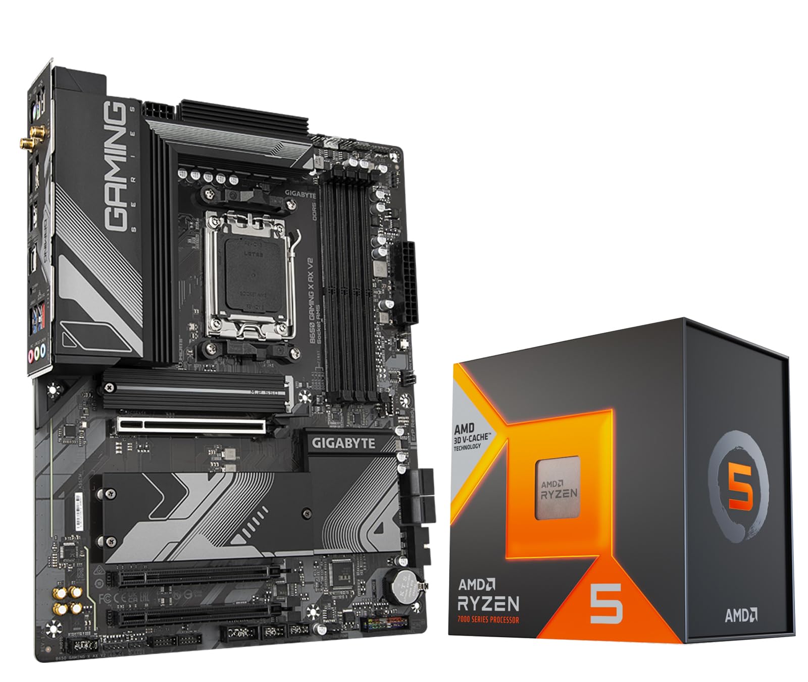 Amazon.com: Micro Center AMD Ryzen 5 7600X3D CPU Processor Bundle