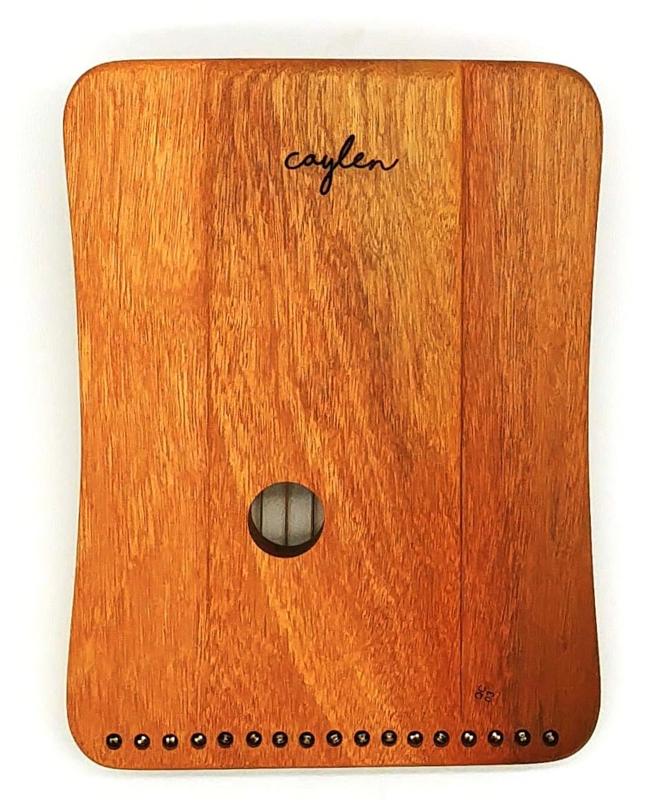 CAYLEN KaLyra Rosenholz, Kalimba-Lyra mit 17 Saiten