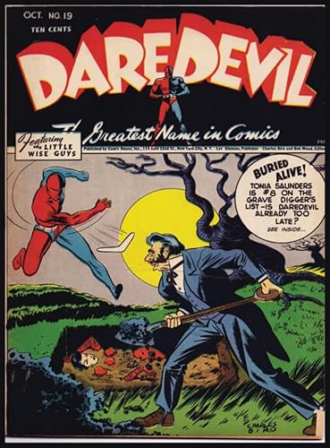 Daredevil (Golden Age) No19 Vintage Superhero Comic October 1943