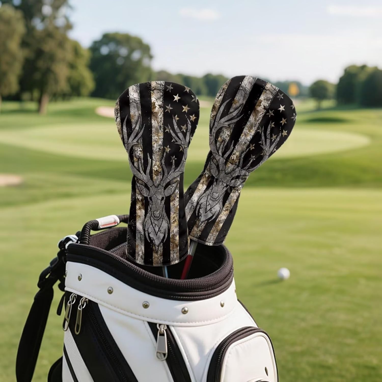 Golf Club Covers Driver Covers Fairway Wood Headcover Hybrid Headcovers Club Protective Golf Head Covers Accessories