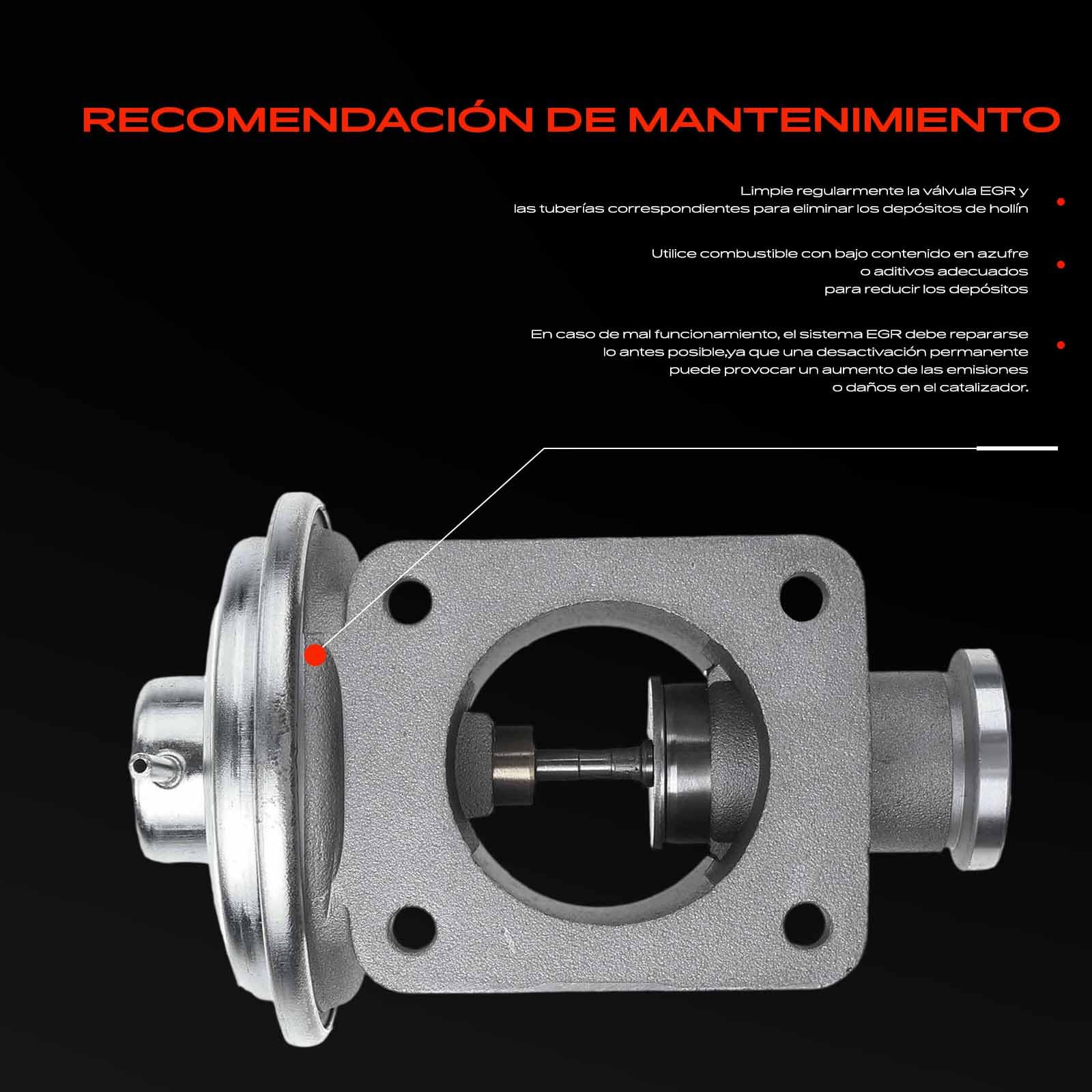 Frankberg Válvula EGR neumática 11717804379 | Compatible con: Serie 3 E46, X5 E53, Serie 3 Coupé E46, Serie 7 E65 E66 E67, Serie 3 Convertible E46