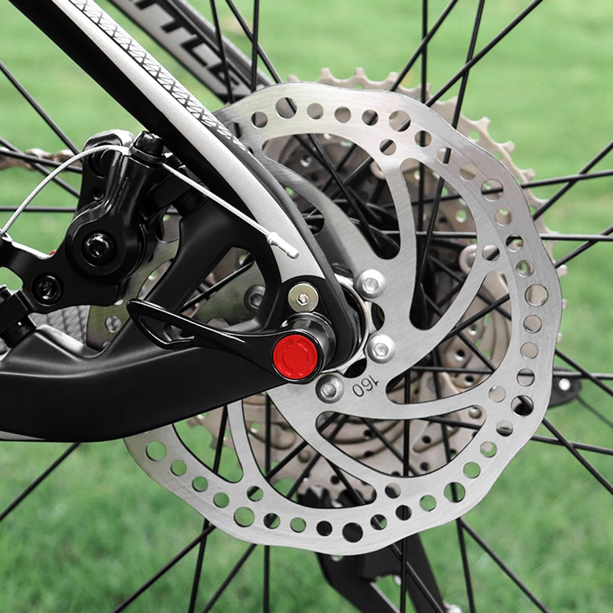 HOUSON 2pcs bicycle disc brake disc, bicycle brake disc with screws disc bicycle accessories for road bike mountain bike BMX MTB 160MM - Image 3