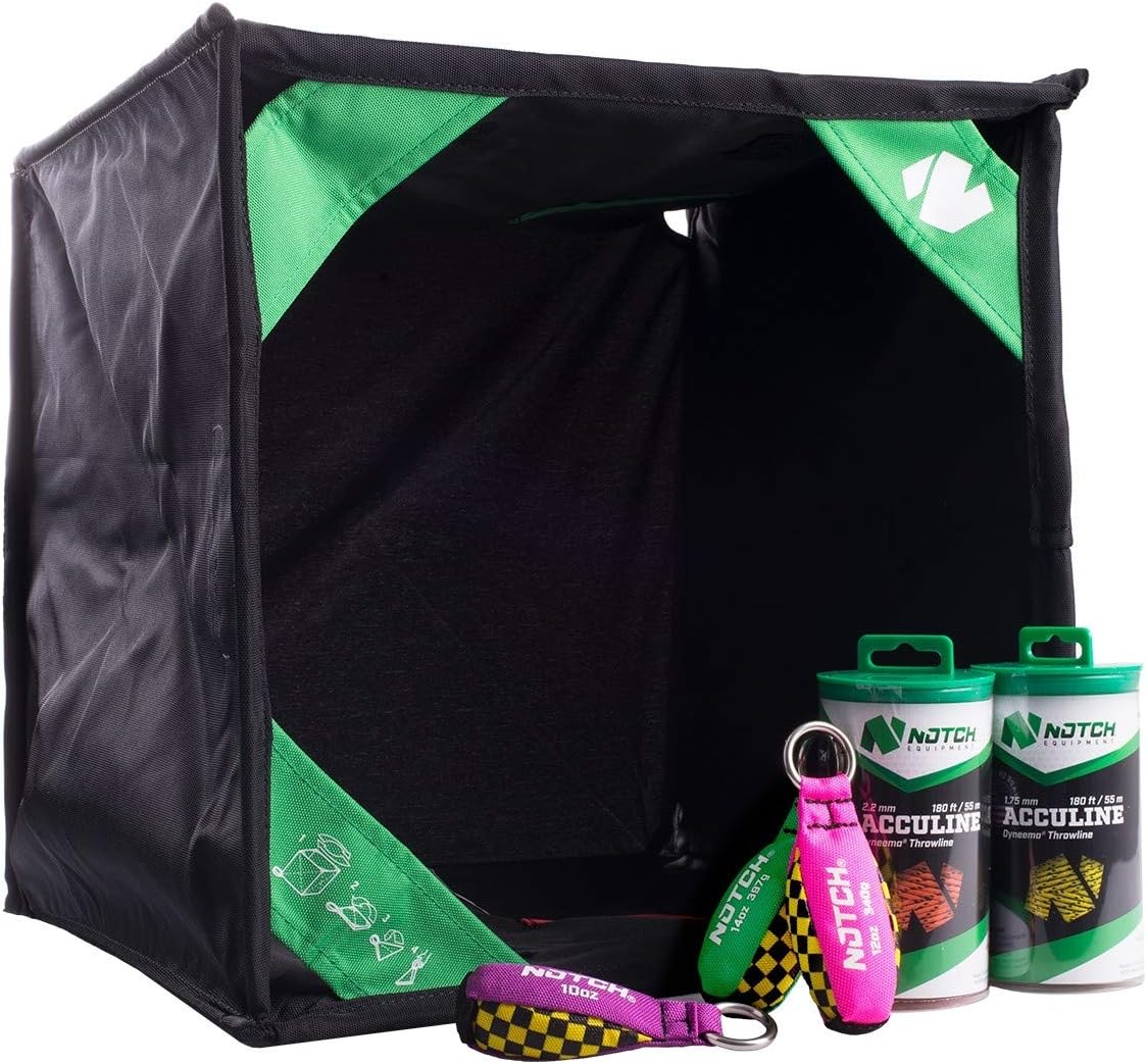 Notch Sherrill Deluxe THROWLINW Cube KIT 180FT ACCULINE X2 10OZ 12OZ 14OZ