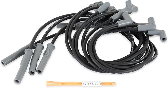MSD 31323 Super Conductor Spark Plug Wire Set HEI