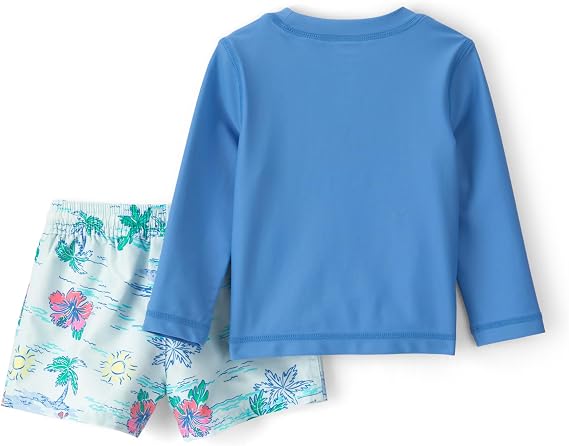 Carter's Baby Boys' 2-piece Rashguard Trunk Set