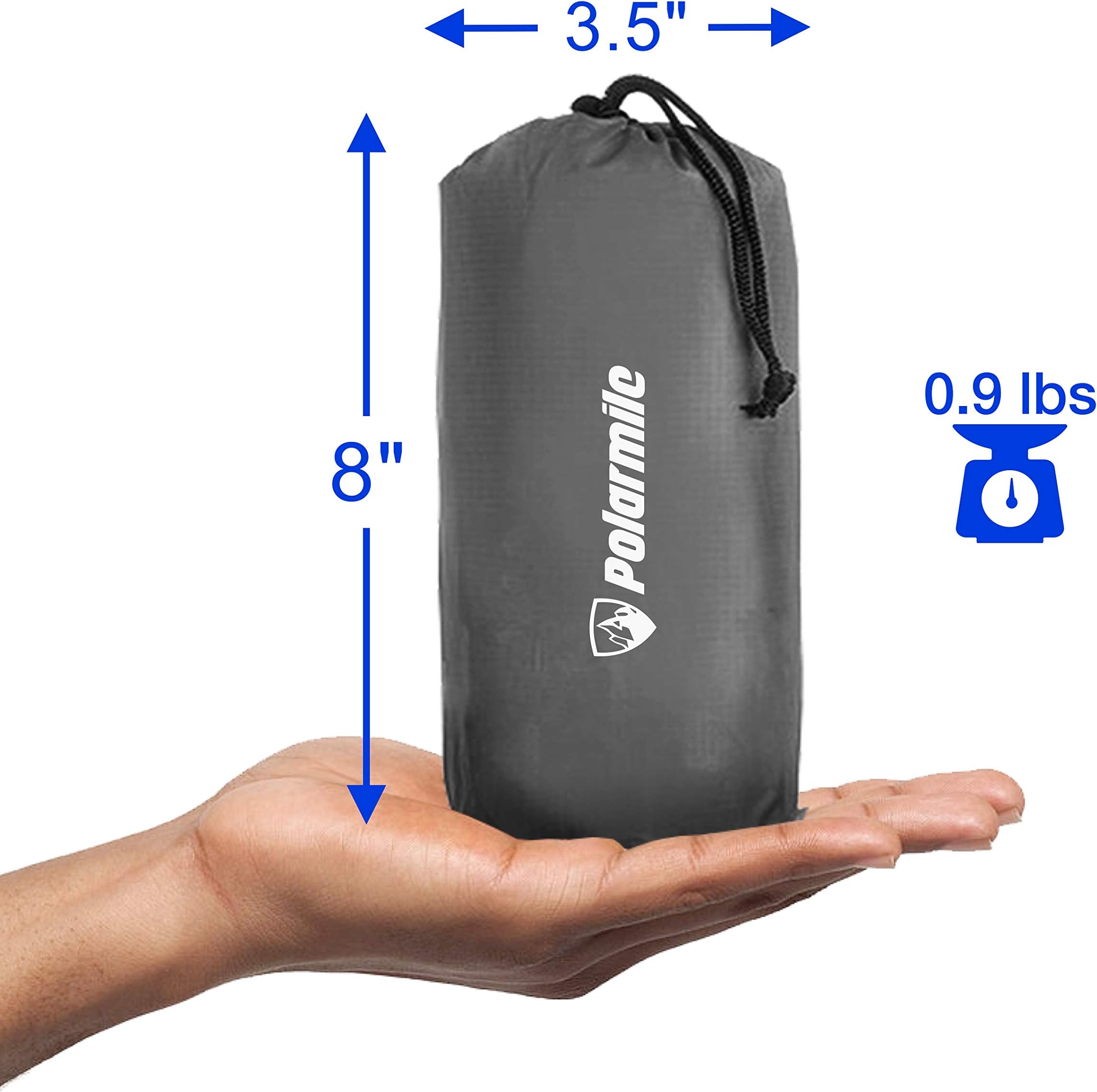 Ultralight Sleeping Pad – Durable, Inflatable & Ultra-Compact – Best Sleeping Pads for Backpacking, Camping, Travel, Hiking – Lightweight Camp Sleep Pad Mat Air Mattress 14.4 OZ