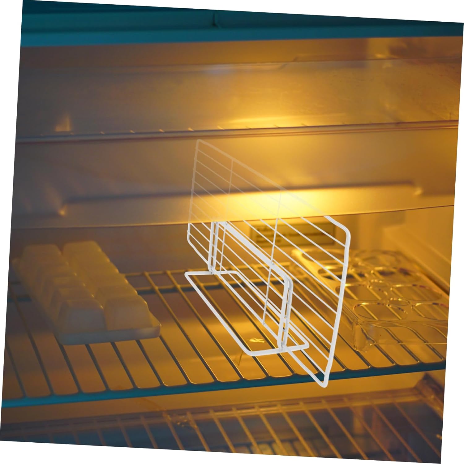 CHILDWEET Adjustable Freezer Dividers Refrigerator Organizers Fridge Door Separators for Home Kitchen