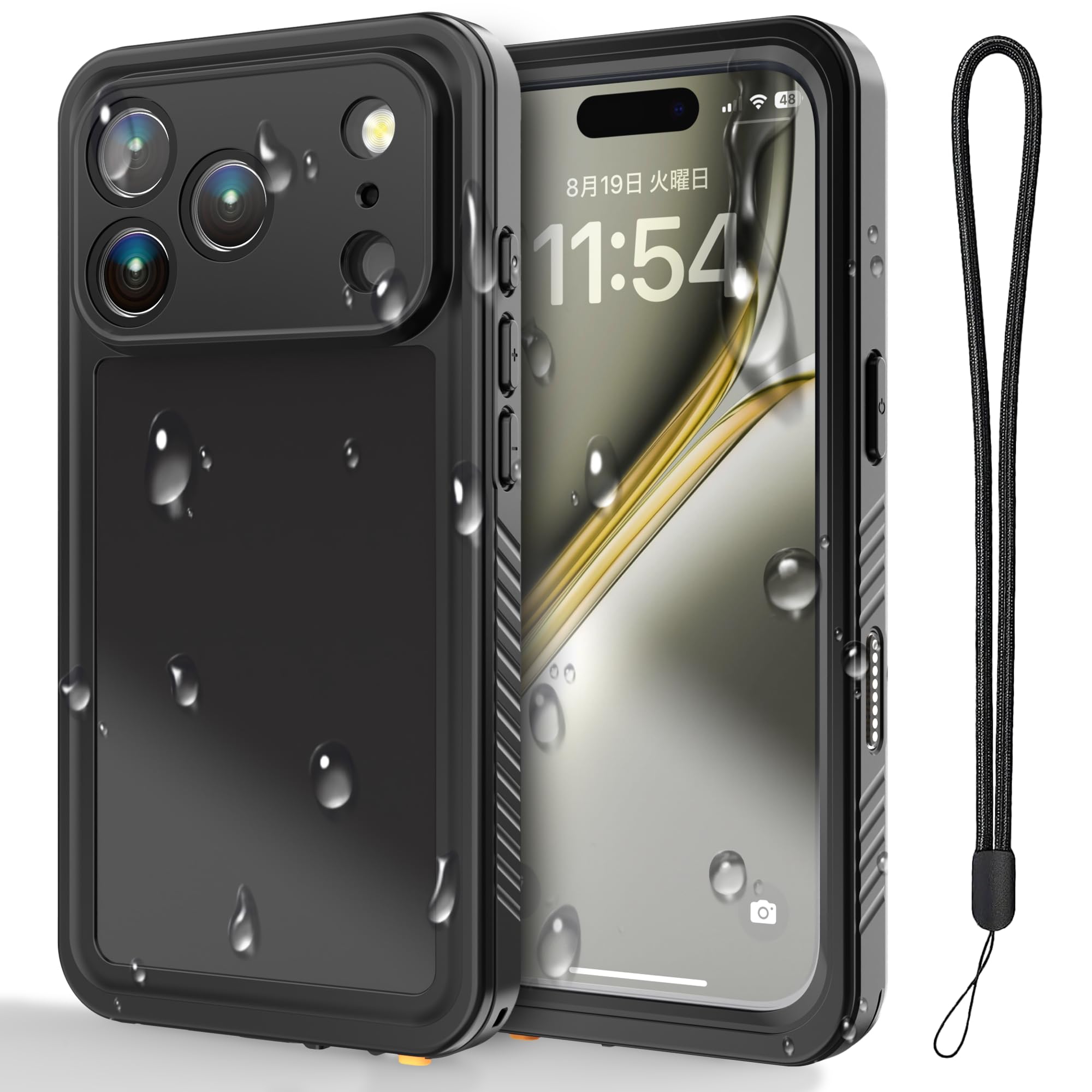 Amazon.co.jp: 【CellBeat】 iPhone 17 Pro Max ケース 防水 【IP68