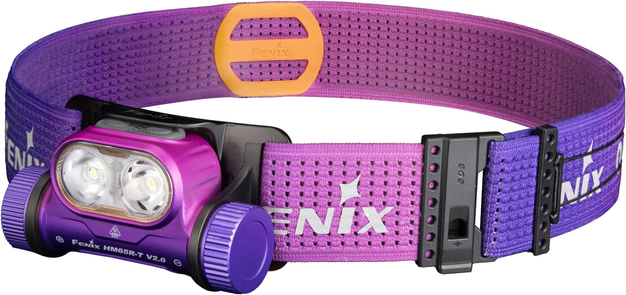 HM65R-T v2.0 Nebula, Rechargeable Lightweight Running & Outdoor Head Torch | 1600 Lumens | 170m | 300 Hrs Max | Bi-Directional Click Adjustable Sport Headband | White & Warm White Beams | IP68