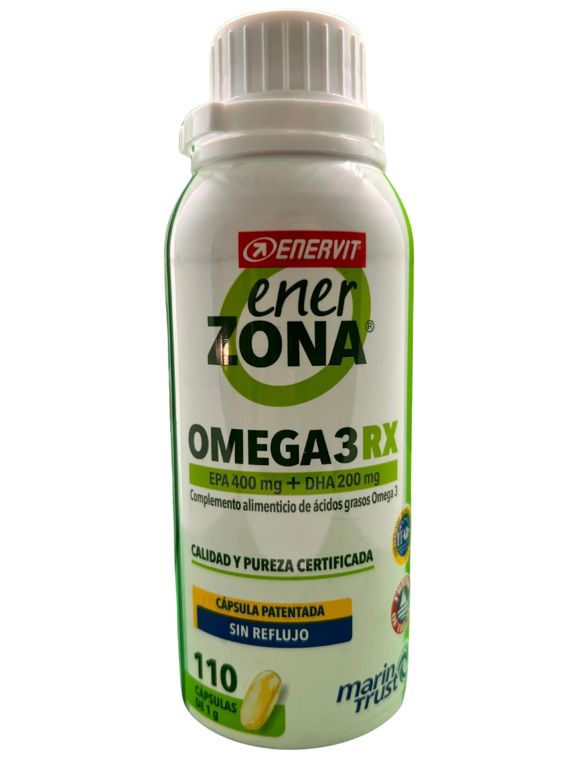 Omega 3 Rx Aceite De Pescado Enerzona - 110 Capsulas