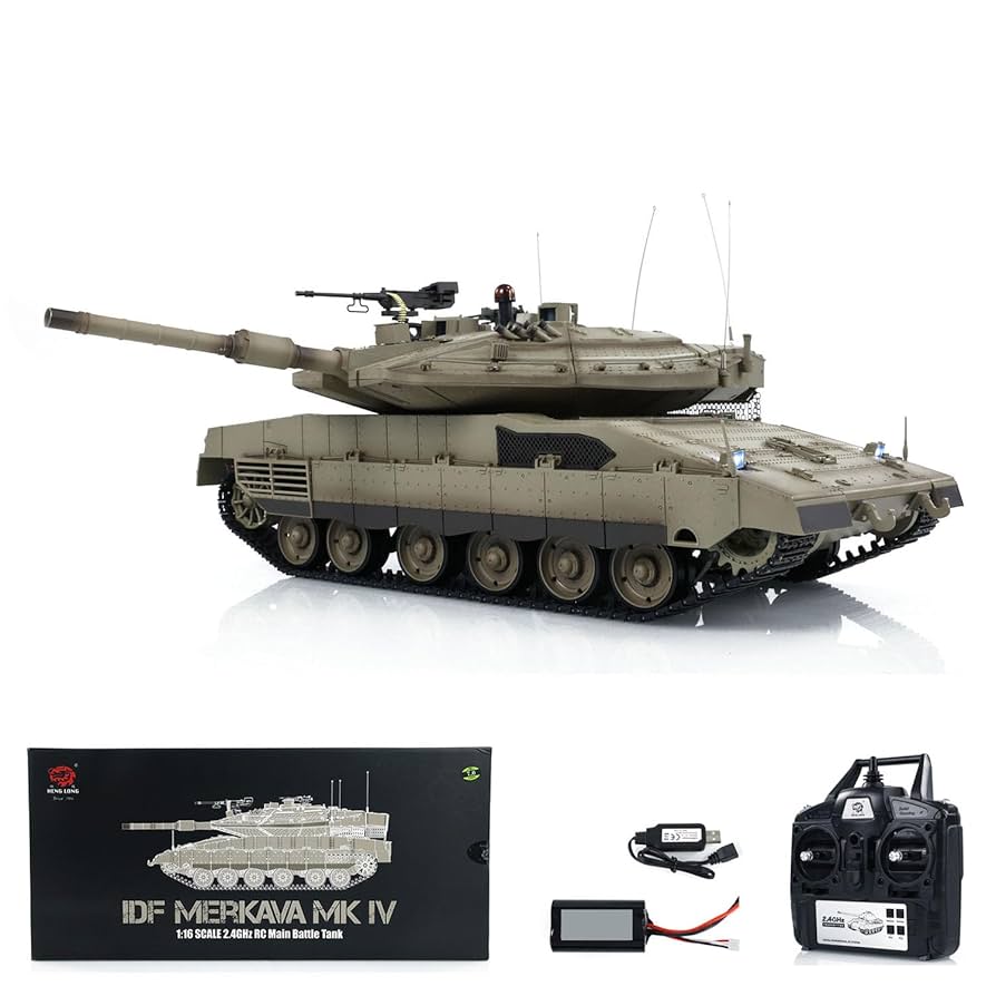 1/16戦車ラジコン イスラエルMerkava IV ヘンロン3958-1 Amazon.com: wheelfun Heng Long 1/16 RC Battle Tank IDF