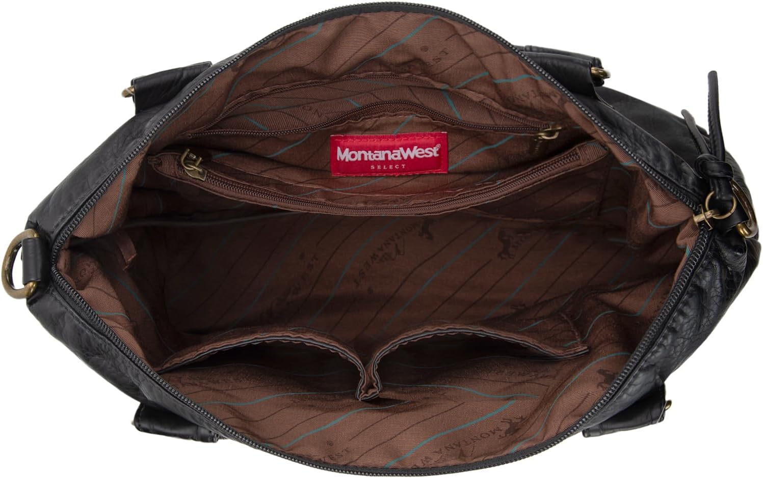 Montana West Washed Leather Hobo Bags for Women Roomy Handbags with Crossbody Strap - Image 4