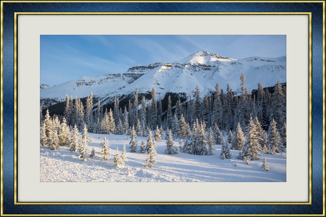 JVERF - JZZH33872 Winter Mountains Snow Spruce| Self-Adhesive