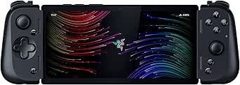 Razer Edge - Dispositivo Portatile per il Gaming su Android con Kishi V2 Pro (Qualcomm Snapdragon G3X Gen 1, Touchscreen 6,8" 144 Hz AMOLED FHD+, PC, Xbox e Cloud) Nero