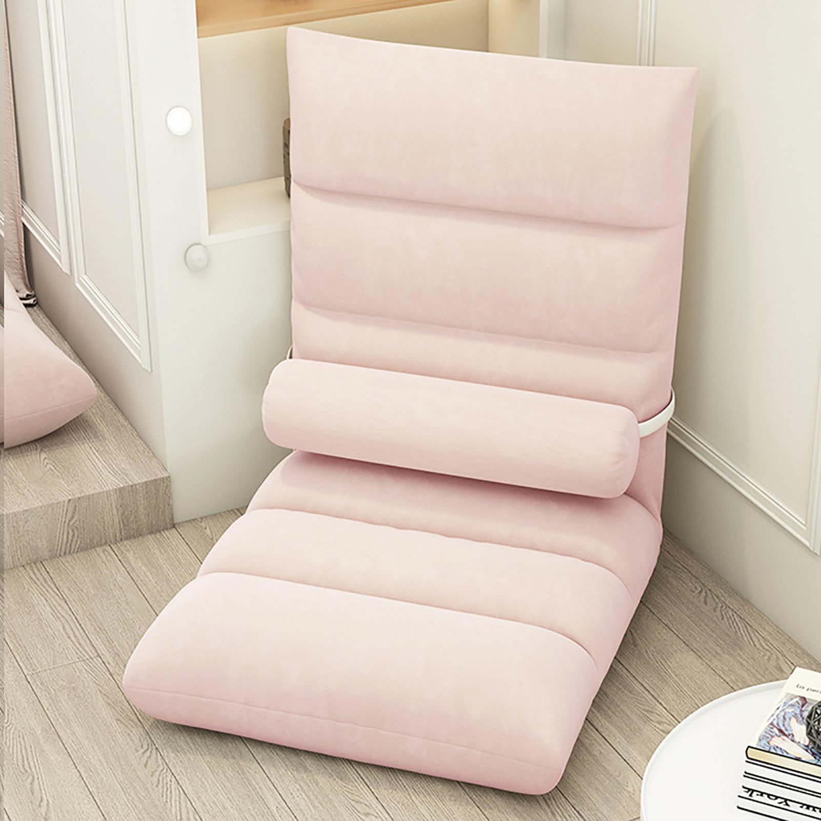 Fauteuil de sol pliable avec dossier inclinable 5 positions confort