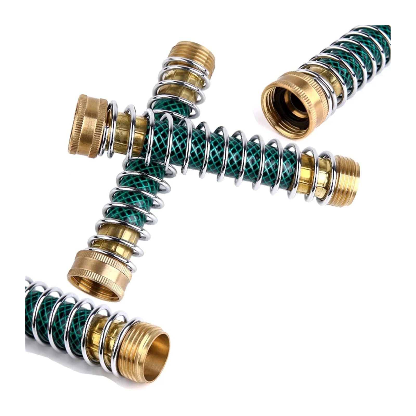 Divisor de Manguera de jardín de latón Resistente de 4 vías, Conector de Grifo, Adaptador de Espiga, 1 Pieza(4 WAYsEU)