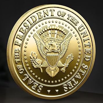 The 47th President Donald Trump Coin Commemorative Challenge Coin Make America Great Again 2025-2029 Challenge Coins