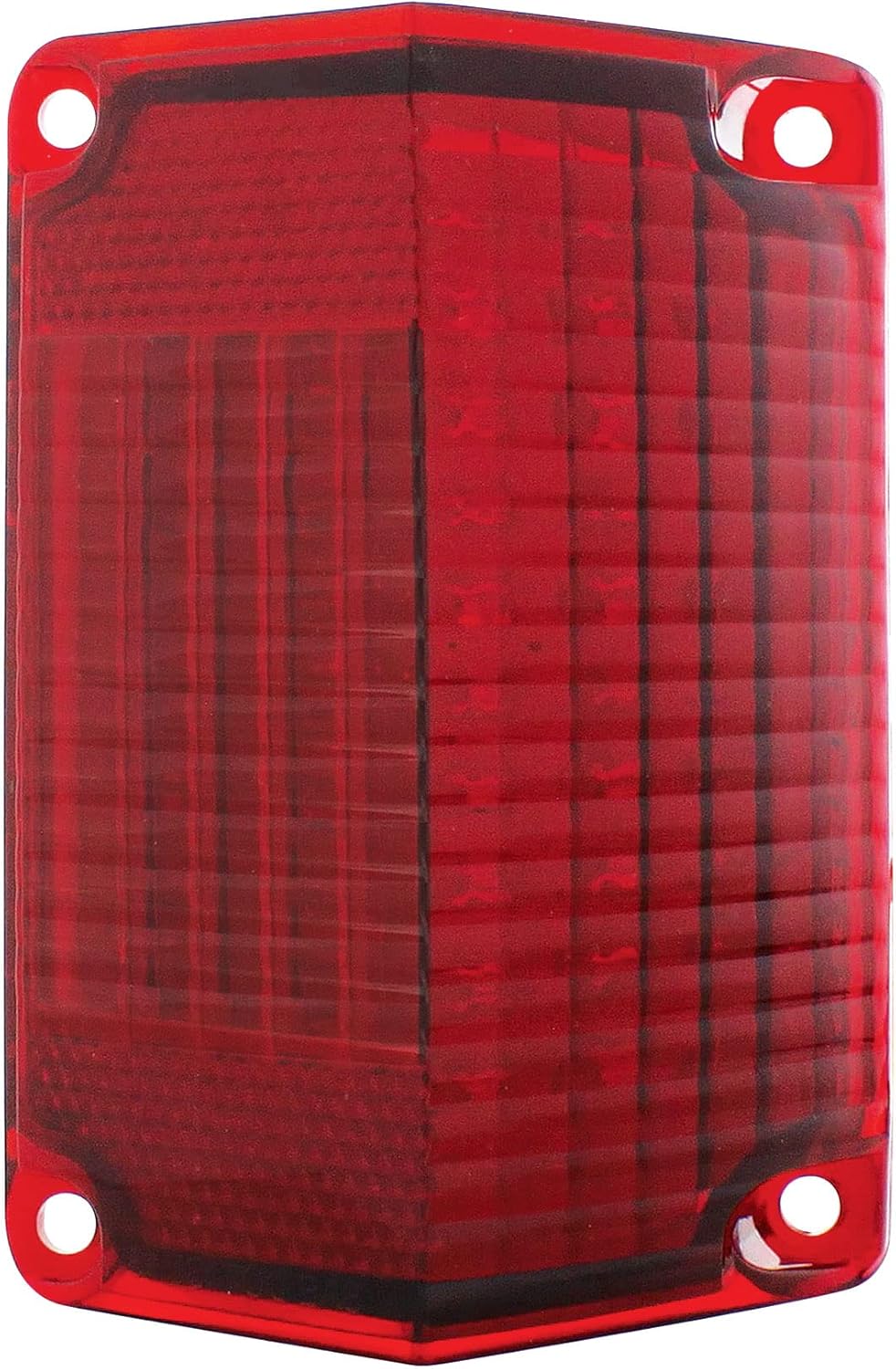 United Pacific CTL6869LED-R 1968-69 Chevy El Camino & Station Wagon LED Tail Light Lens - R/H, 1 Pack