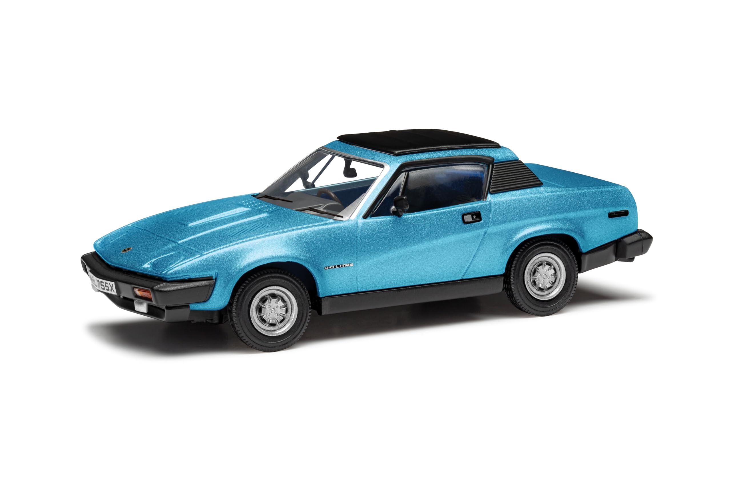 DIECAST CORGI VANGUARDS 1/43 1981 TRIUMPH TR7 I2.0 FHC PERSIAN AQUA BLUE VA10510