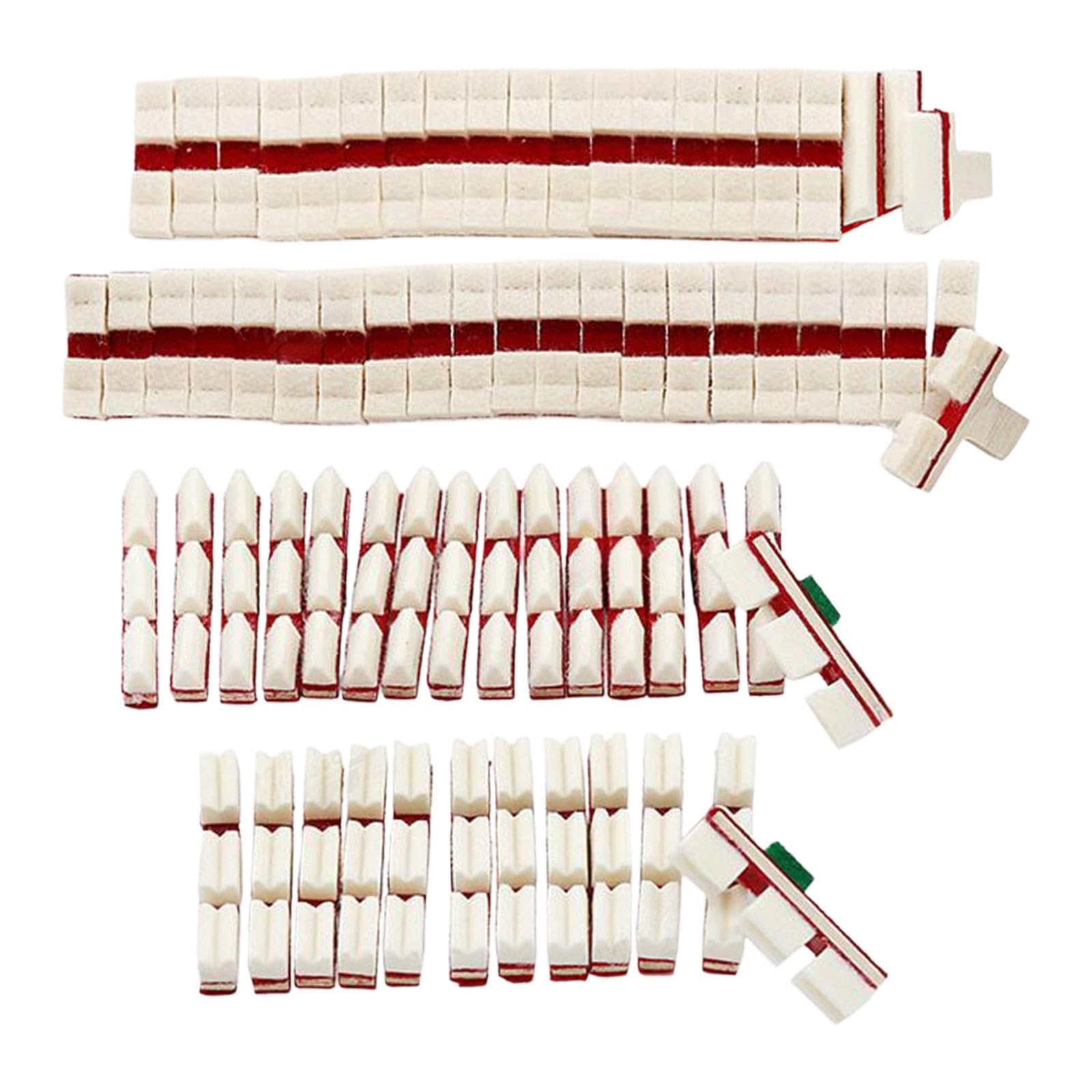 Kit di Riparazione per Pianoforte Verticale Da 72 Pezzi: Teste di Smorzatori di Ricambio, Parti Del Meccanismo, Spessori di Smorzamento E Accessori Ad, 70pcs