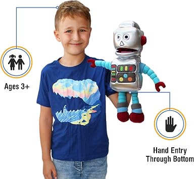 14 Robot, Hand Puppet