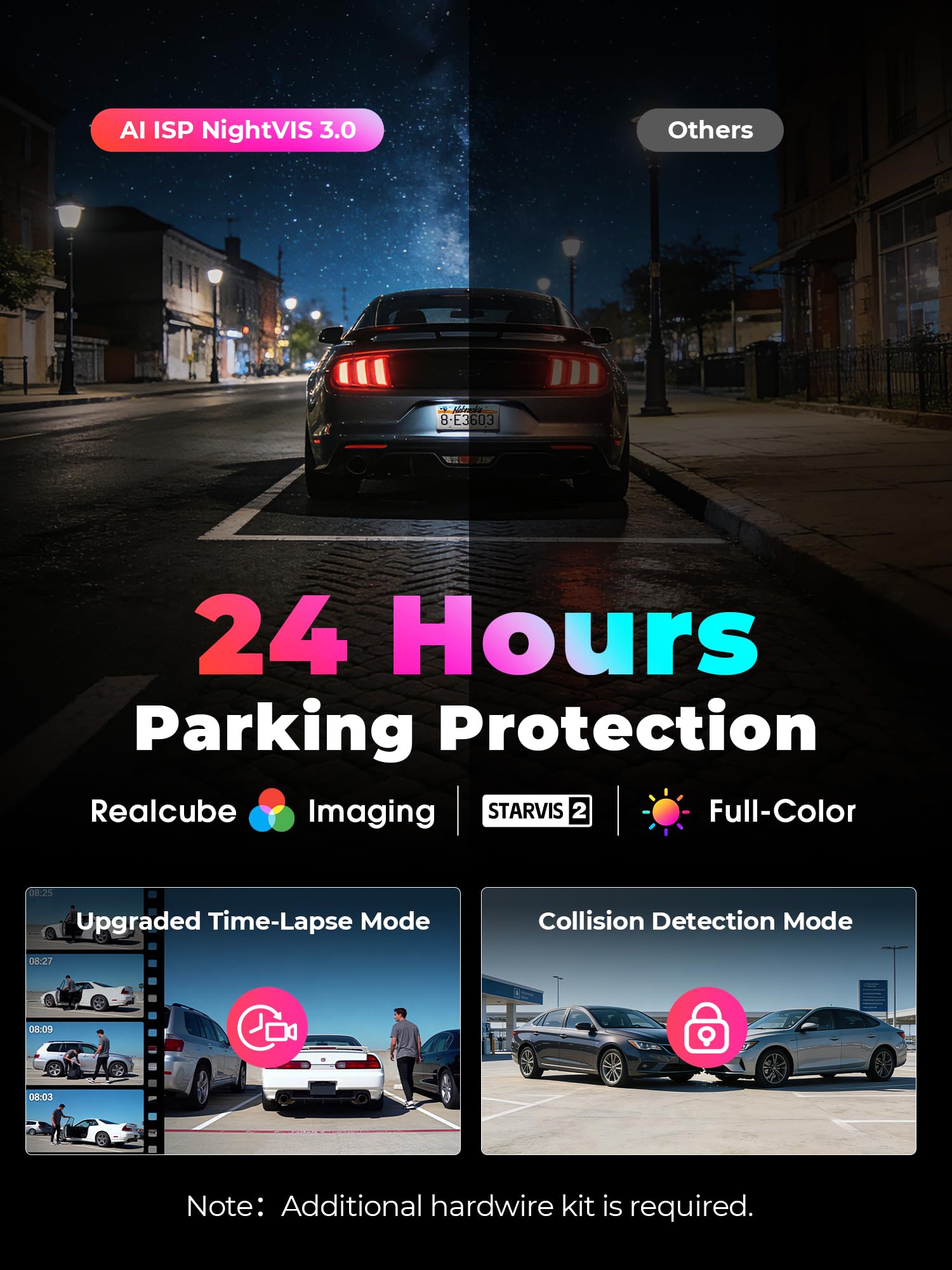 DDPAI Z90 Master Dash Cam samochodowa kamera samochodowa z przodu i z tyłu, 4K + 4K, Dual STARVIS 2, AI ISP noktowizor, tryb parkowania 24 h, 128 G eMMC gratis, Dual HDR 3K/60FPS, 5G WiFi GPS, 3" IPS