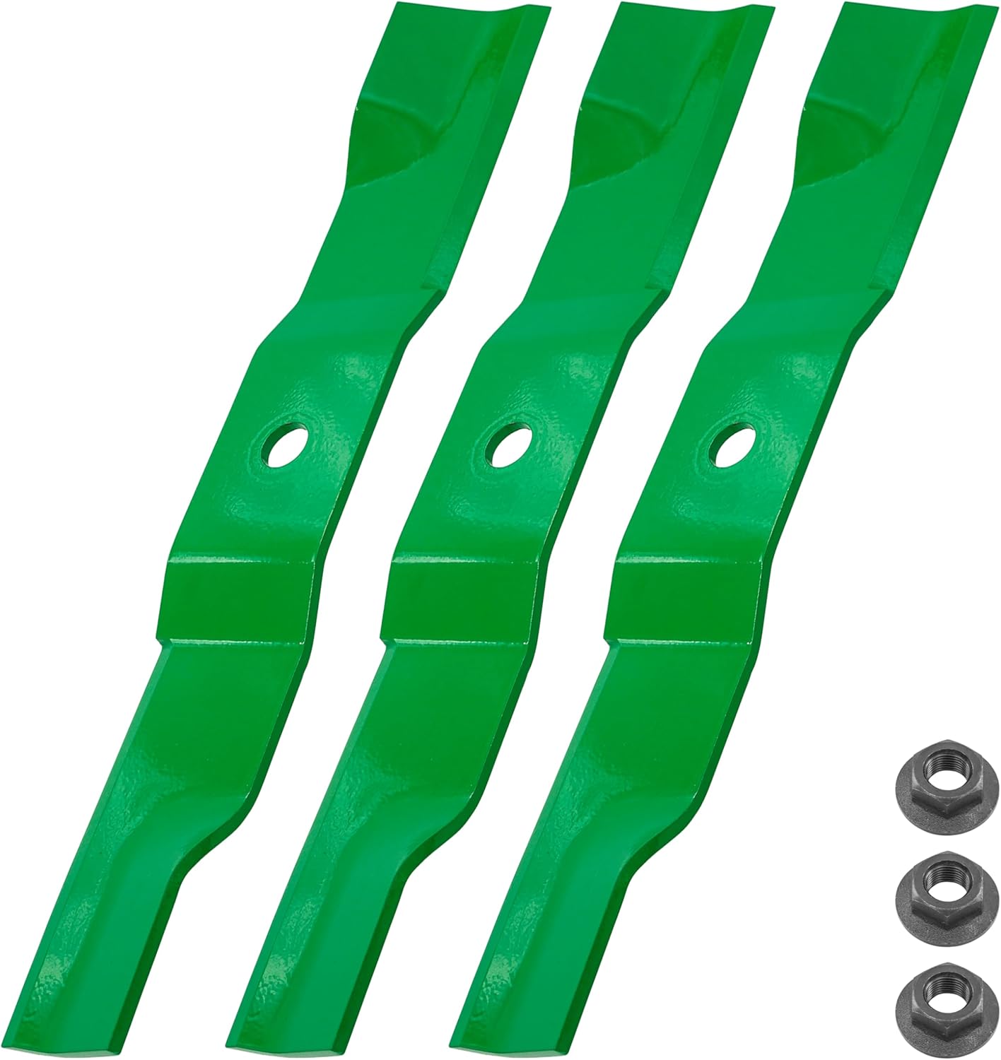 Caltric 42" Deck Blade with Nut Compatible with Gravely ZTX42 ZTXL42 / Ariens Ikon-X 42 / Ikon-XL 42