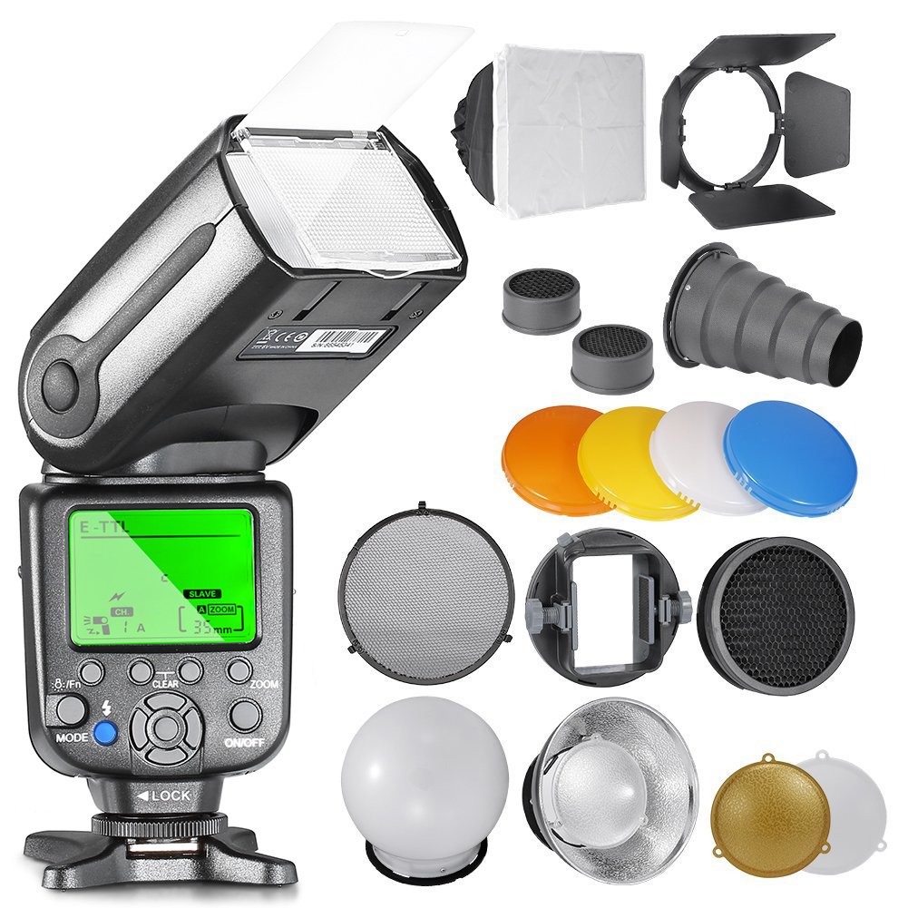 Neewer NW565EX E-TTL Slave Speedlite Kit for Canon Cameras