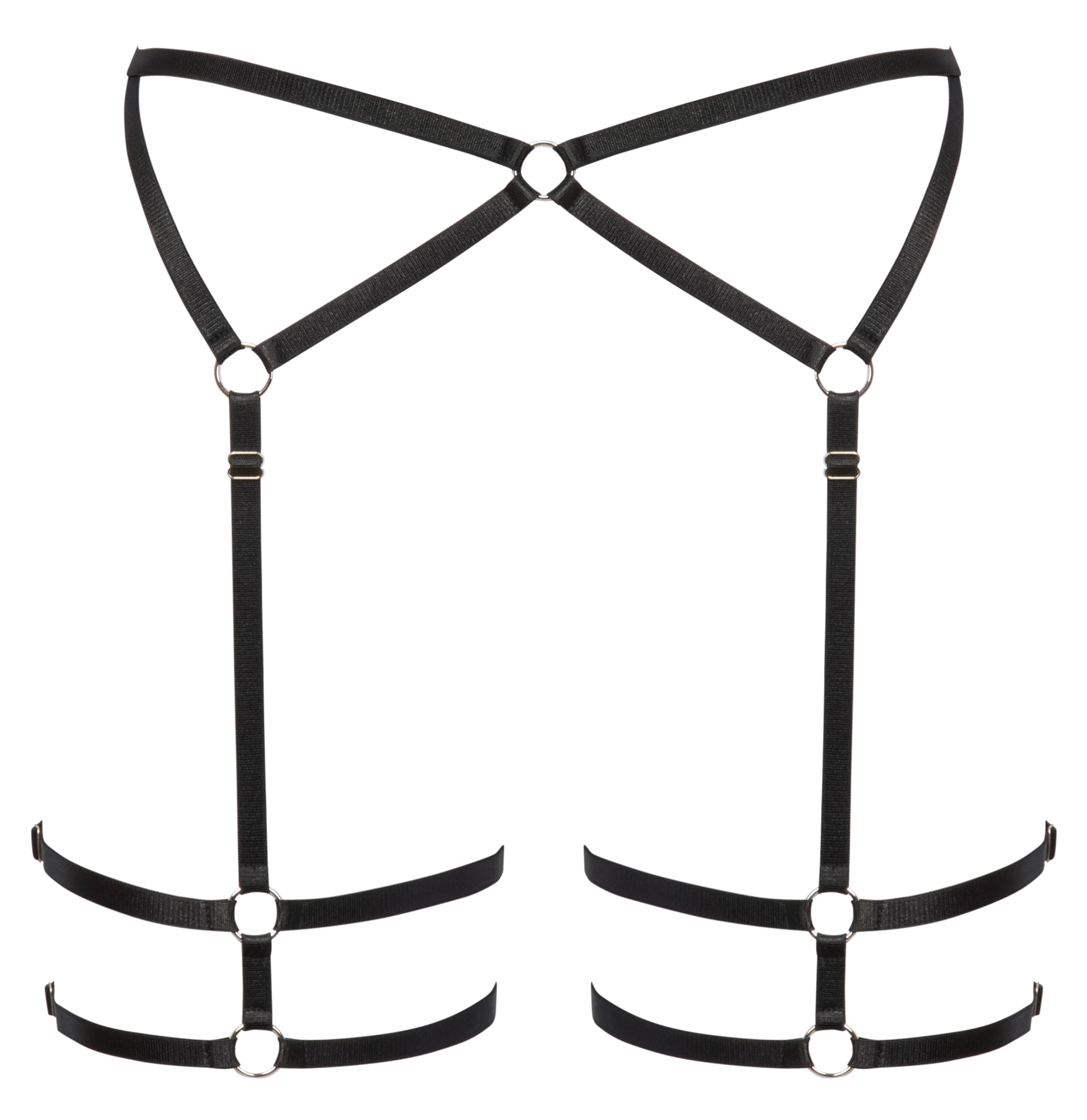 Cottelli Lingerie Women's Suspender Belt Black S/M