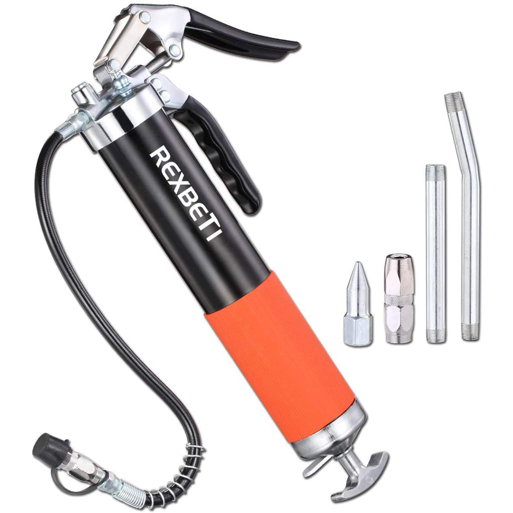 Buy Lnchett Grease Gun, Premium Pistol Grip Car Grease Gun Set With 16