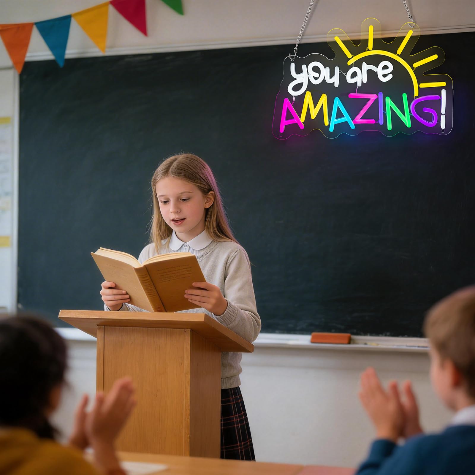 You Are Amazing neonowy znak, klasa neonowe znaki do dekoracji ścian, ściemniany znak świetlny LED USB do sypialni, klasy, domu, baru, przedszkola, na ślub, urodziny, przyjęcie, prezenty