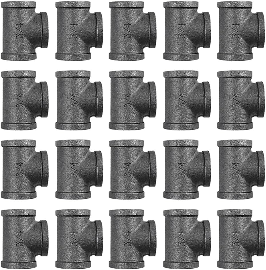 3/4" 4Way Side Outlet Tee, Home TZH Malleable iron Pipe Fittings for