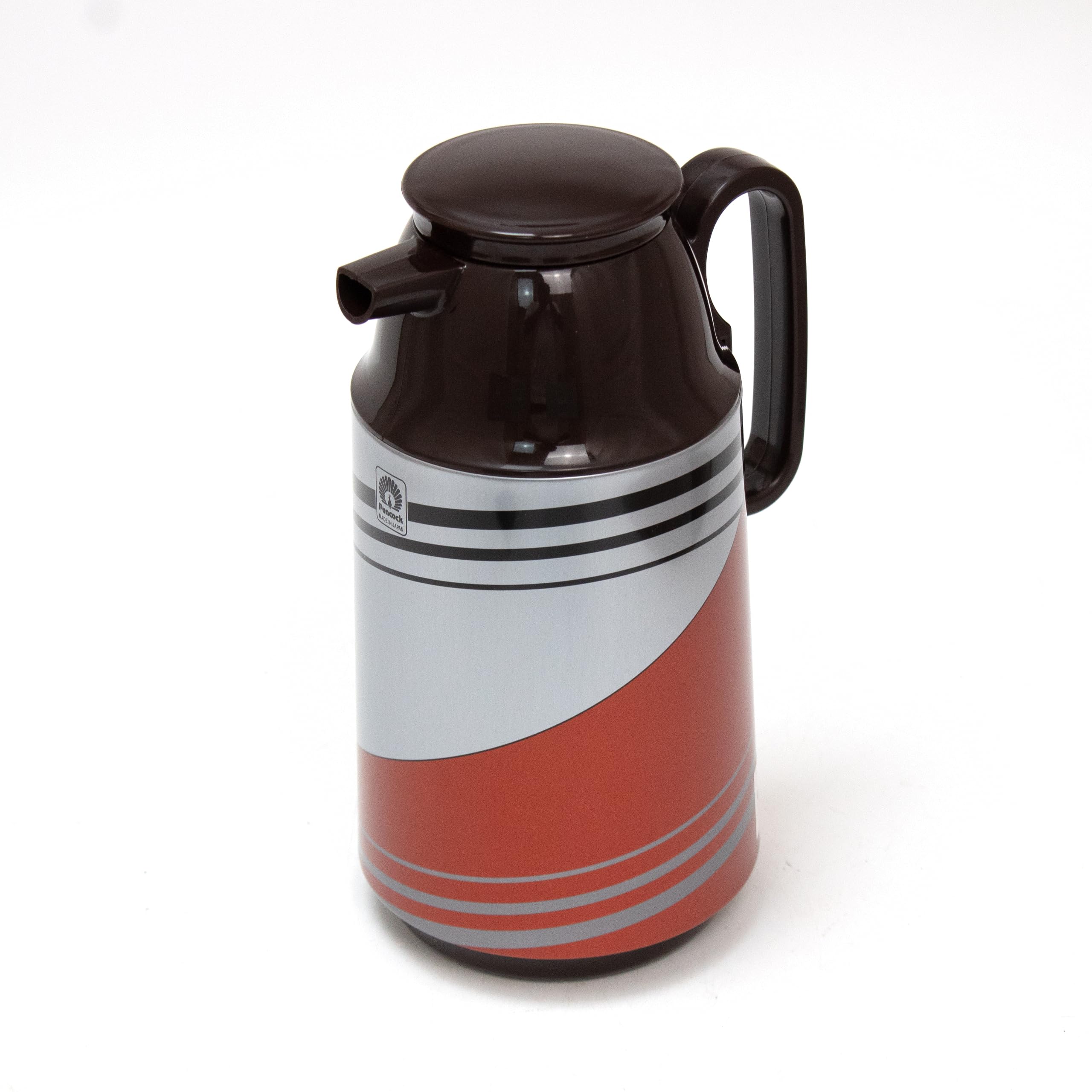 Peacock Vacuum Flask 1L Thermos Beverage dispenser Hot and Cold. Made in Japan CEP-10 1L (138 Brown)