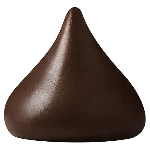 Miniatura 3 de Hershey's Kisses - Chocolate negro especial envuelto en papel de aluminio morado, ideal para el día de San Valentín (oscuro, 5 libras)