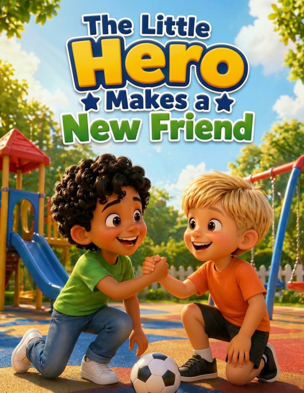 The Little Hero Makes a New Friend: A Children’s Story About Friendship, Kindness, and Belonging (The Little Hero Adventure)
