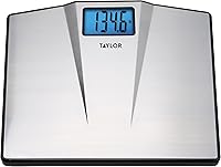 Vista 1 de Taylor Báscula digital de baño, 1 unidad (paquete de 1), color plateado