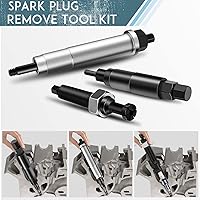 Vista 6 de Extractor de bujías, kit de herramientas de extracción de bujías rotas compatible con Ford Triton 5.4L 3 válvulas (3 herramientas)