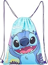 Disney Stitch Kids Swim PE Drawstring Gym Bag Swimming Football Sports Travel Gym School Bag Lightweight