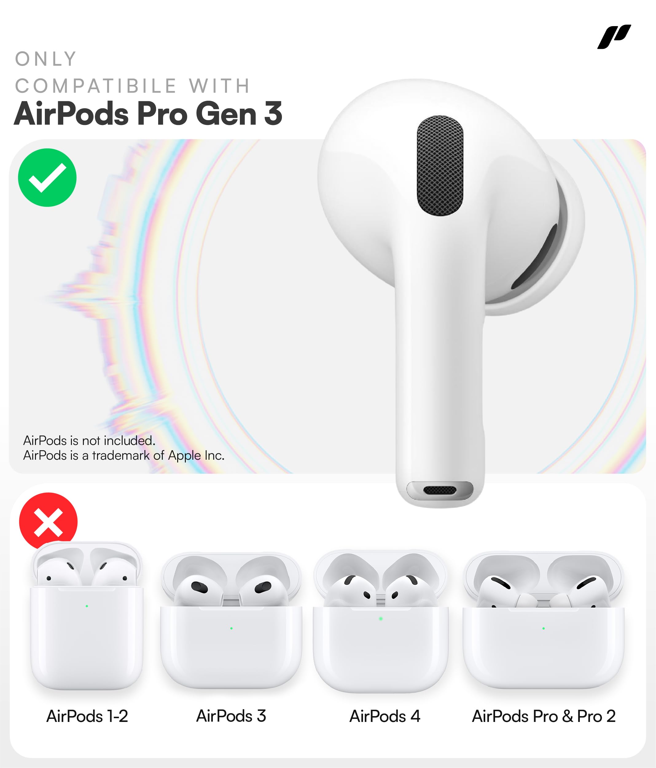 【Airpods Pro、フィルム複数付】iPhone14 pro 512GB Amazon.com: Proof Labs 4 Pairs for AirPods Pro 3 Ear Hooks Covers