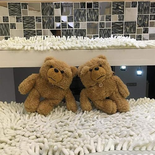 Miniatura 7 de Bonita funda de peluche única y creativa con diseño de oso de peluche marrón, compatible con Airpods Pro, funda de auriculares de dibujos animados