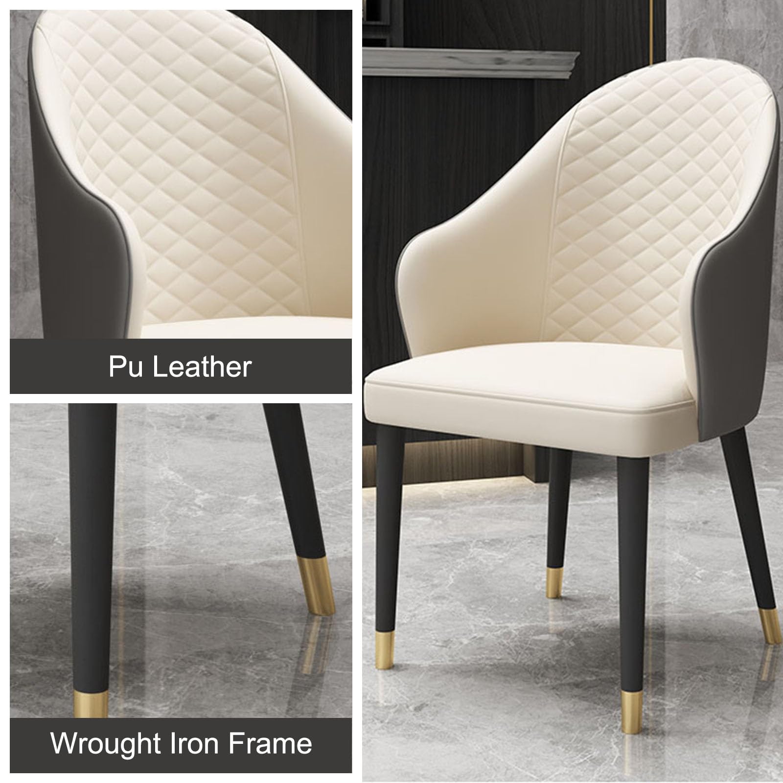 JHDXL Rezeption Tisch und Stuhl Kombination 80cm/31.5in Empfangstisch und Stuhl Set, Verhandlungstisch Besprechungstisch Büro Konferenztische Empfangsraum(Black 2)