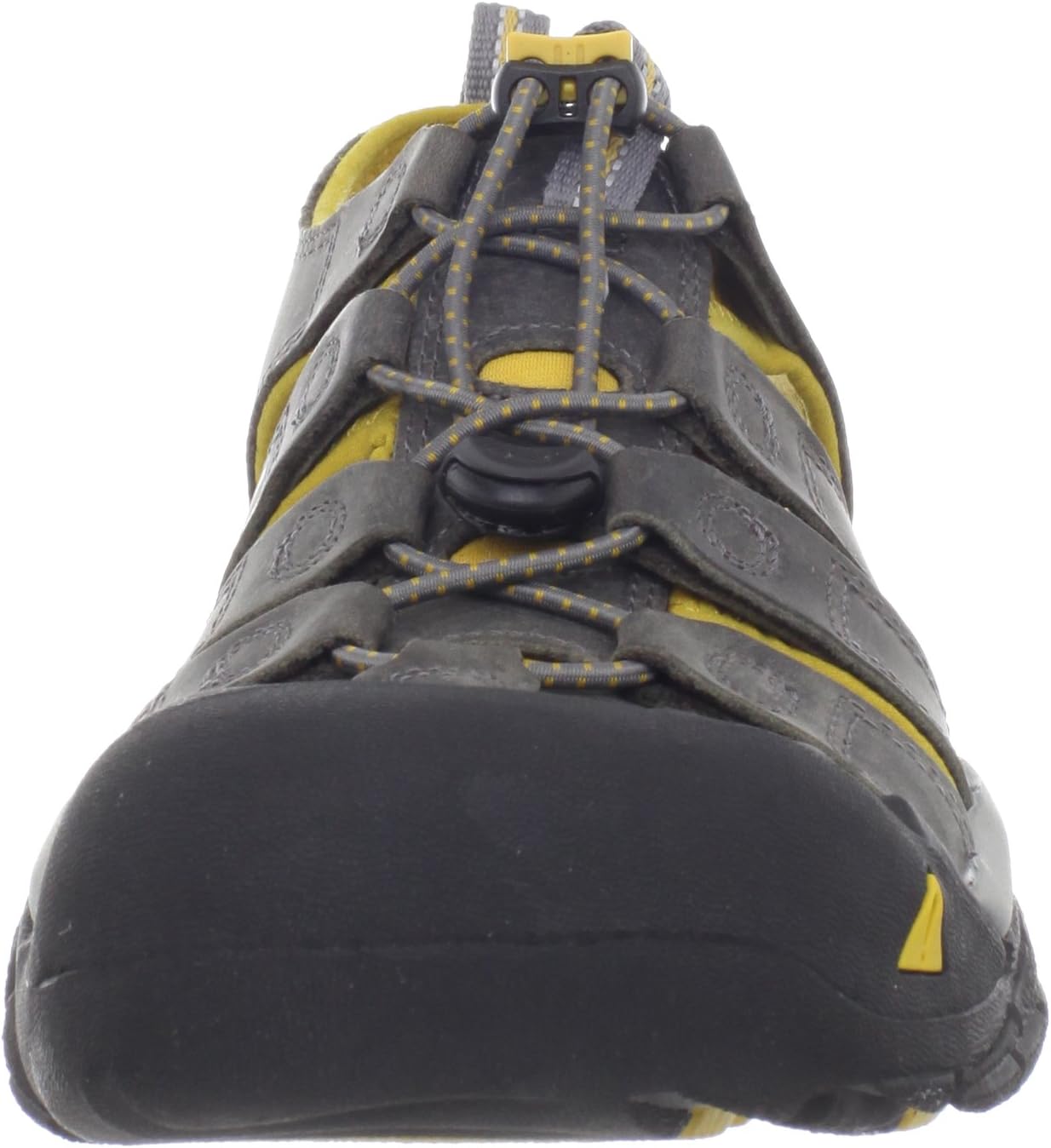 【人気雑誌Sweet】KEEN (キーン) メンズ ニューポート クローズドトゥ レザー サンダル, ガーゴイル/タウニーオリーブ, 10.5 雨中走行