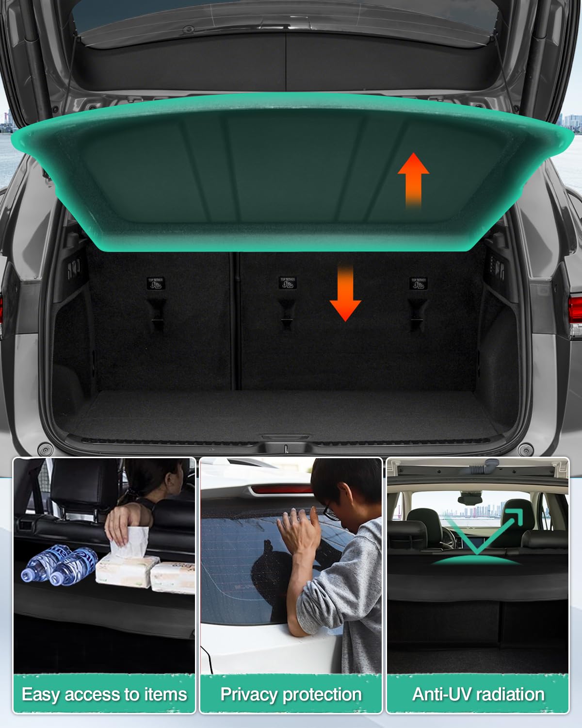 Snapklik.com : Powerty Cargo Cover For Buick Envision 2021-2024 2025 ...