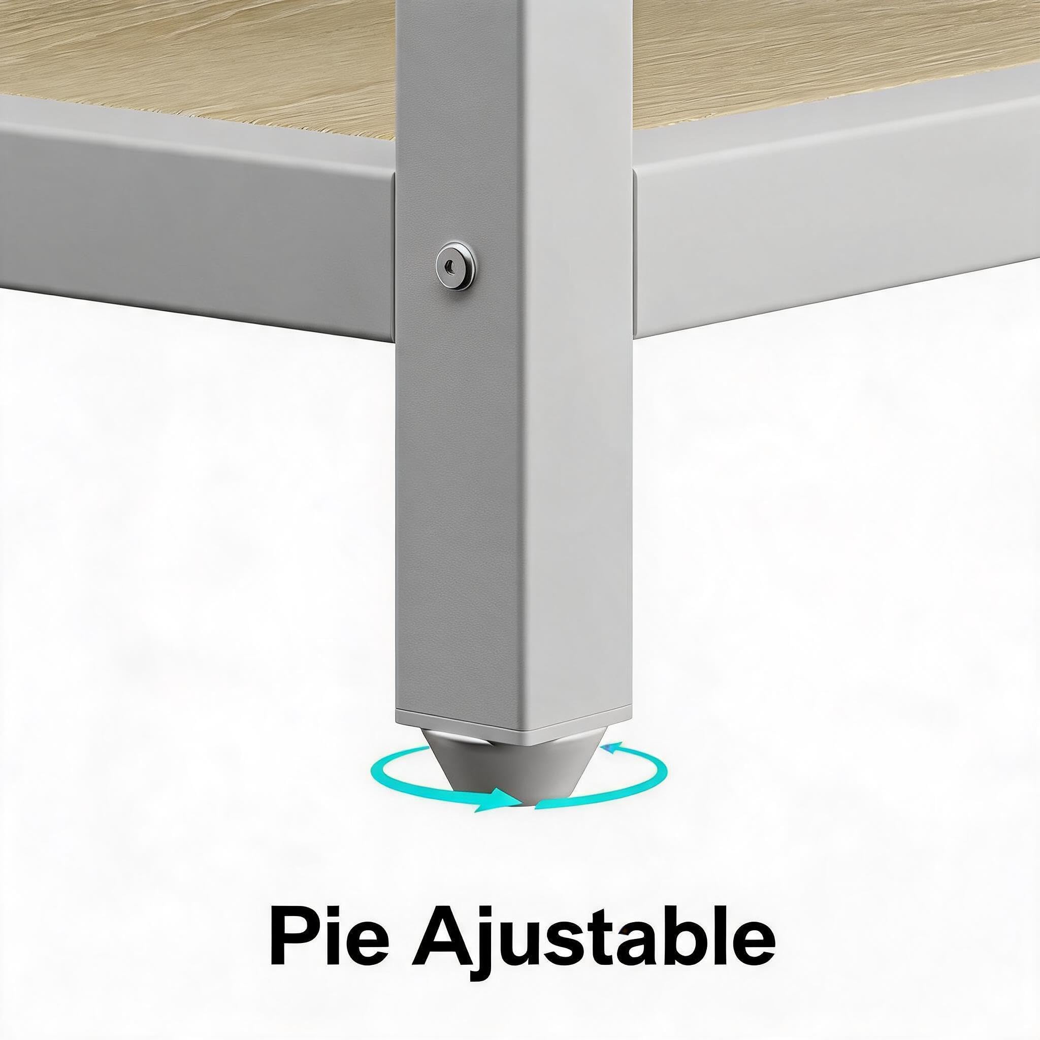 Litake Perchero de Pie 100cm con Banco y Zapatero, blanco lacado | Galán de noche para dormitorio o entrada: estructura firme, ideal para colgar abrigos y bolsos, montaje rápido