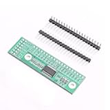DEVMO MCP23017 I2C Interface 16bit I/O Extension Module Pin Board IIC to GIPO Convert Compatible with Ar-duino IIC Input and Output Expansion Board
