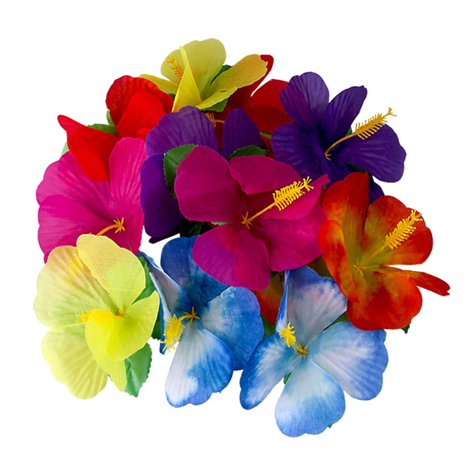 Fleurs artificielles hibiscus en tissu : décorez sans eau et sans flétrissement vos buffets